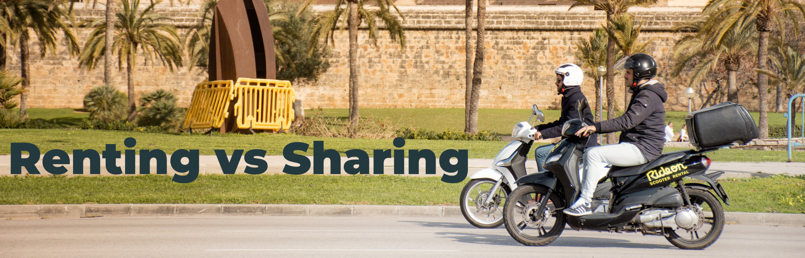 MOTORCYCLE RENTING VS MOTORCYCLE SHARING - Rent a Scooter in Barcelona