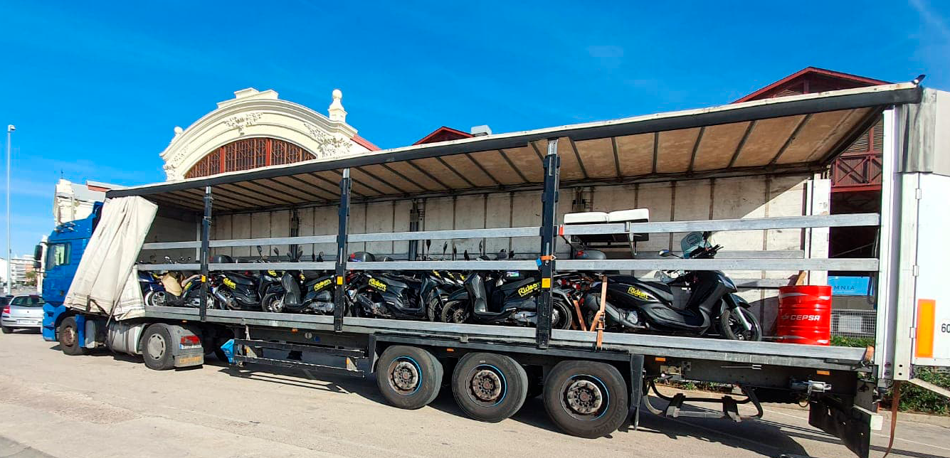 There is little left for Ride On Valencia Rent a Scooter in Barcelona