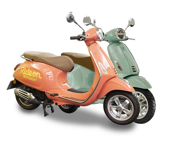 Rent a Scooter Barcelona, Menorca, Mallorca - Ride On Scooter Rental